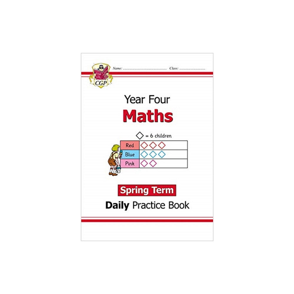 Coordination Group Publications Ltd (CGP) KS2 Maths Year 4 Daily Practice Book: Spring Term (häftad, eng)