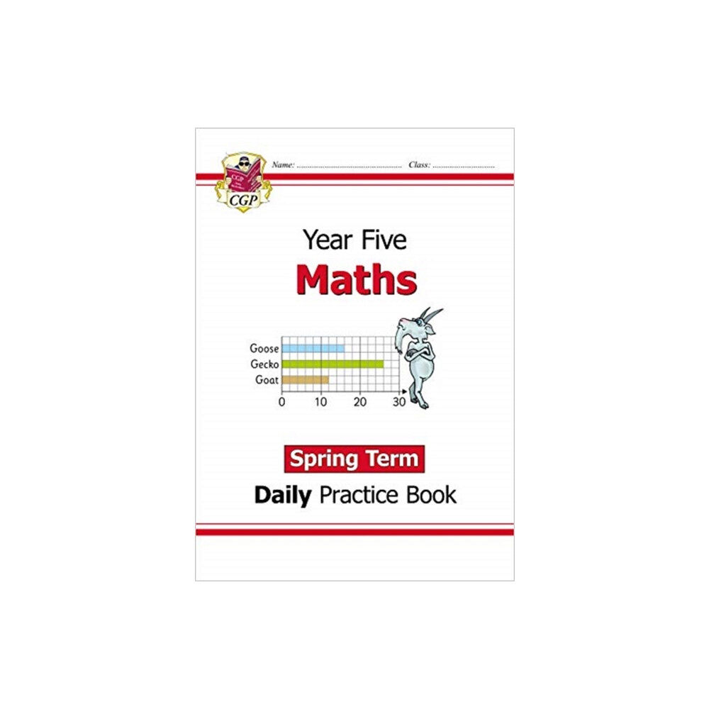 Coordination Group Publications Ltd (CGP) KS2 Maths Year 5 Daily Practice Book: Spring Term (häftad, eng)