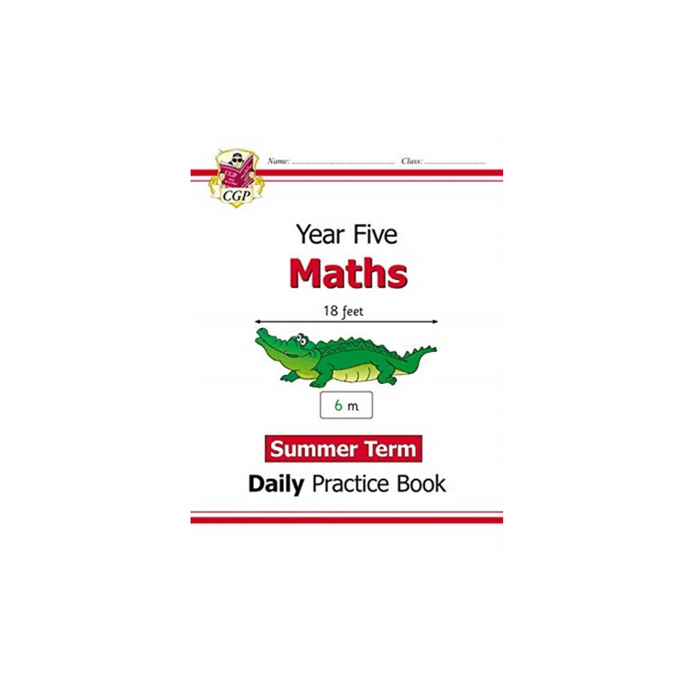 Coordination Group Publications Ltd (CGP) KS2 Maths Year 5 Daily Practice Book: Summer Term (häftad, eng)