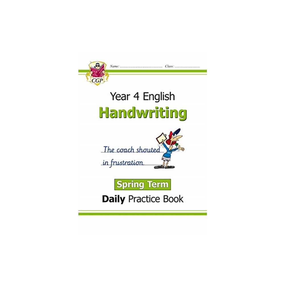 Coordination Group Publications Ltd (CGP) KS2 Handwriting Year 4 Daily Practice Book: Spring Term (häftad, eng)