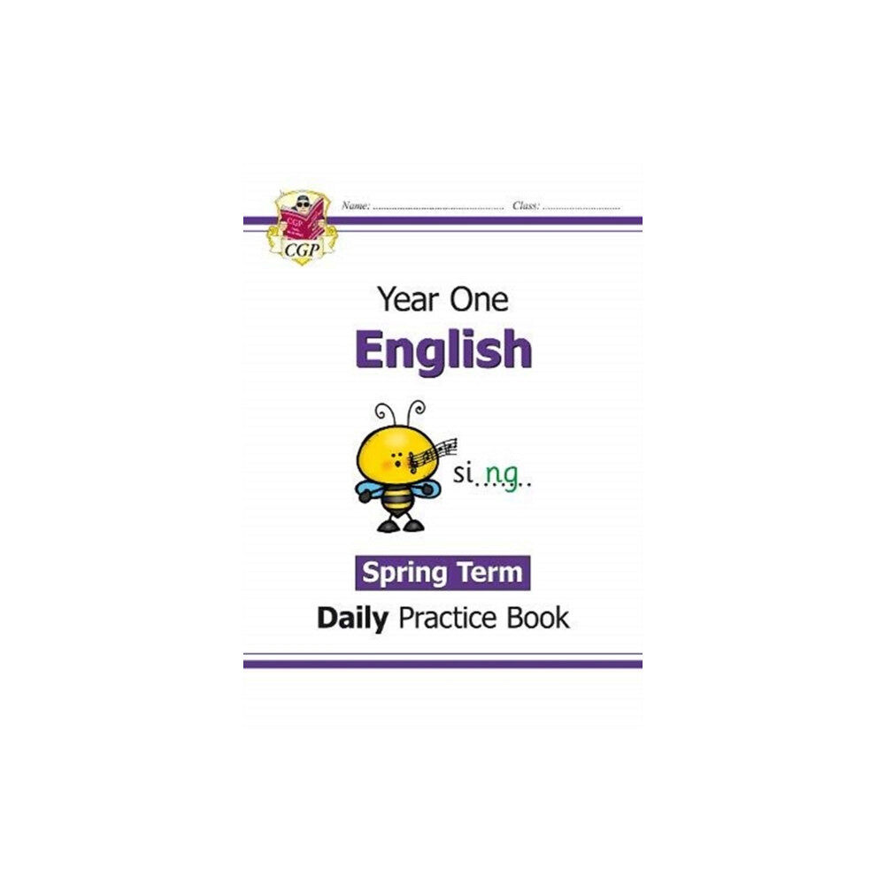 Coordination Group Publications Ltd (CGP) KS1 English Year 1 Daily Practice Book: Spring Term (häftad, eng)