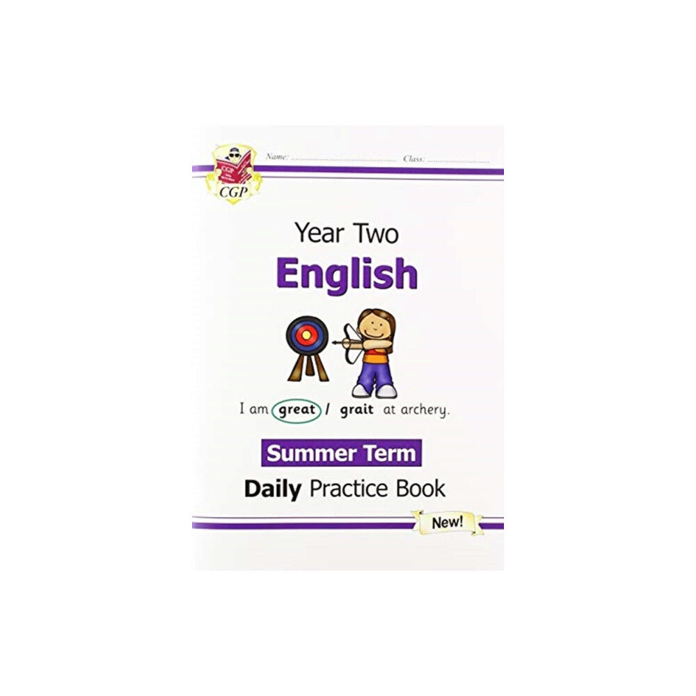 Coordination Group Publications Ltd (CGP) KS1 English Year 2 Daily Practice Book: Summer Term (häftad, eng)