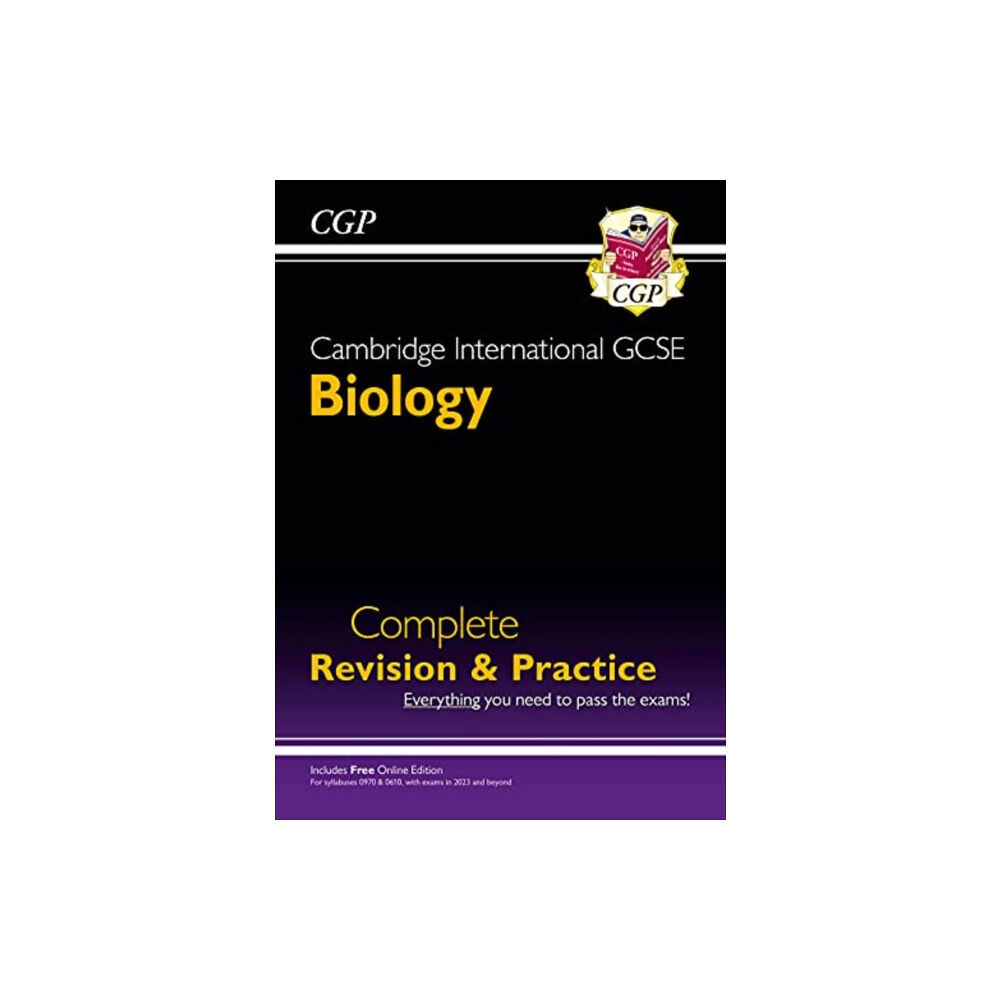 Coordination Group Publications Ltd (CGP) Cambridge International GCSE Biology Complete Revision & Practice (häftad, eng)