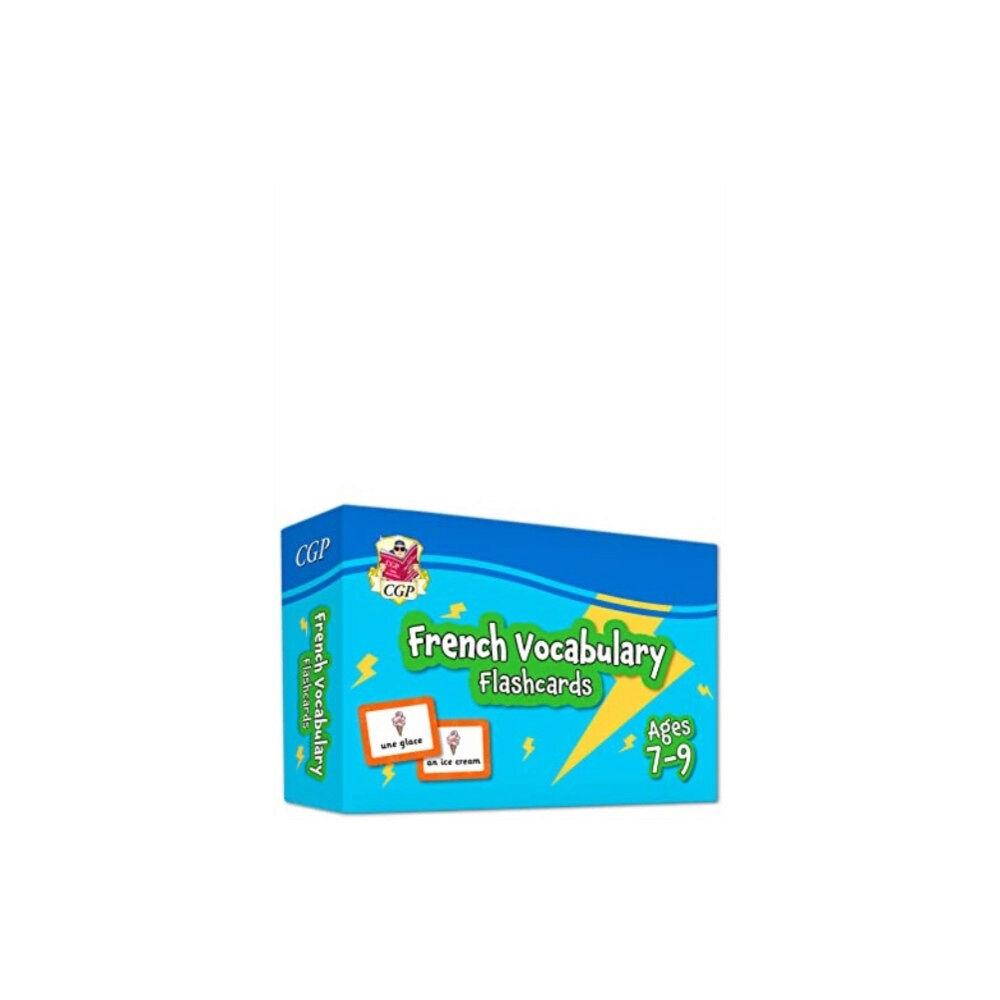 Coordination Group Publications Ltd (CGP) French Vocabulary Flashcards for Ages 7-9 (with Free Online Audio) (inbunden, eng)