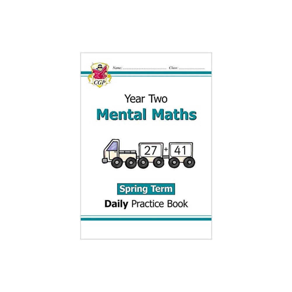 Coordination Group Publications Ltd (CGP) KS1 Mental Maths Year 2 Daily Practice Book: Spring Term (häftad, eng)