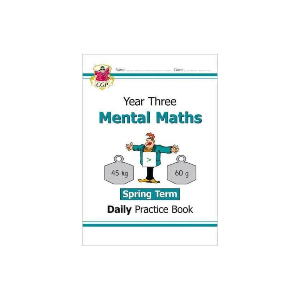 Coordination Group Publications Ltd (CGP) KS2 Mental Maths Year 3 Daily Practice Book: Spring Term (häftad, eng)