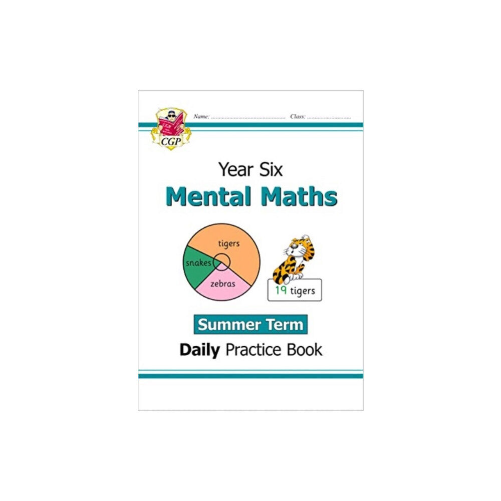 Coordination Group Publications Ltd (CGP) KS2 Mental Maths Year 6 Daily Practice Book: Summer Term (häftad, eng)