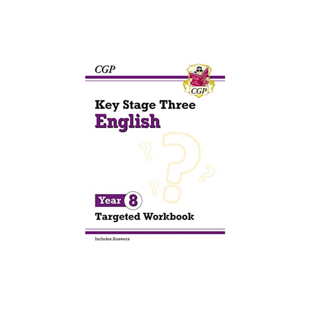 Coordination Group Publications Ltd (CGP) KS3 English Year 8 Targeted Workbook (with answers) (häftad, eng)