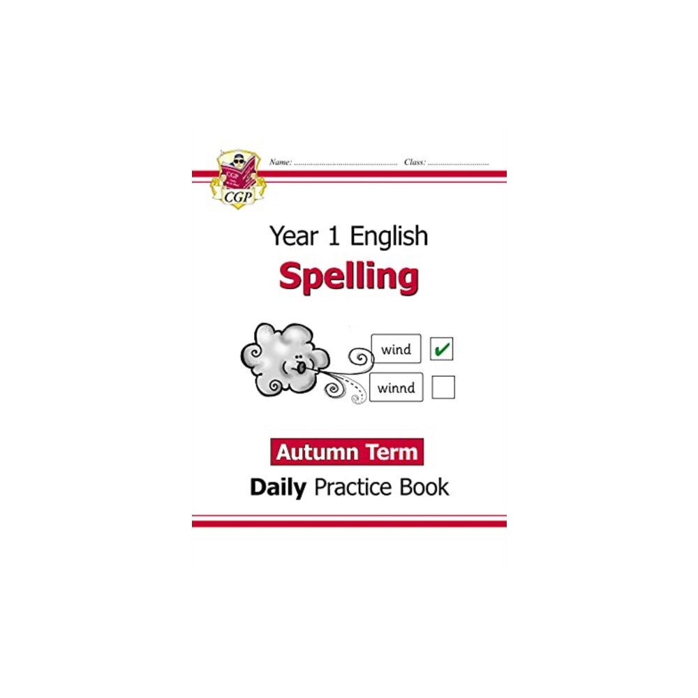 Coordination Group Publications Ltd (CGP) KS1 Spelling Year 1 Daily Practice Book: Autumn Term (häftad, eng)