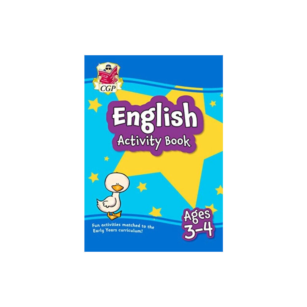 Coordination Group Publications Ltd (CGP) English Activity Book for Ages 3-4 (Preschool) (häftad, eng)