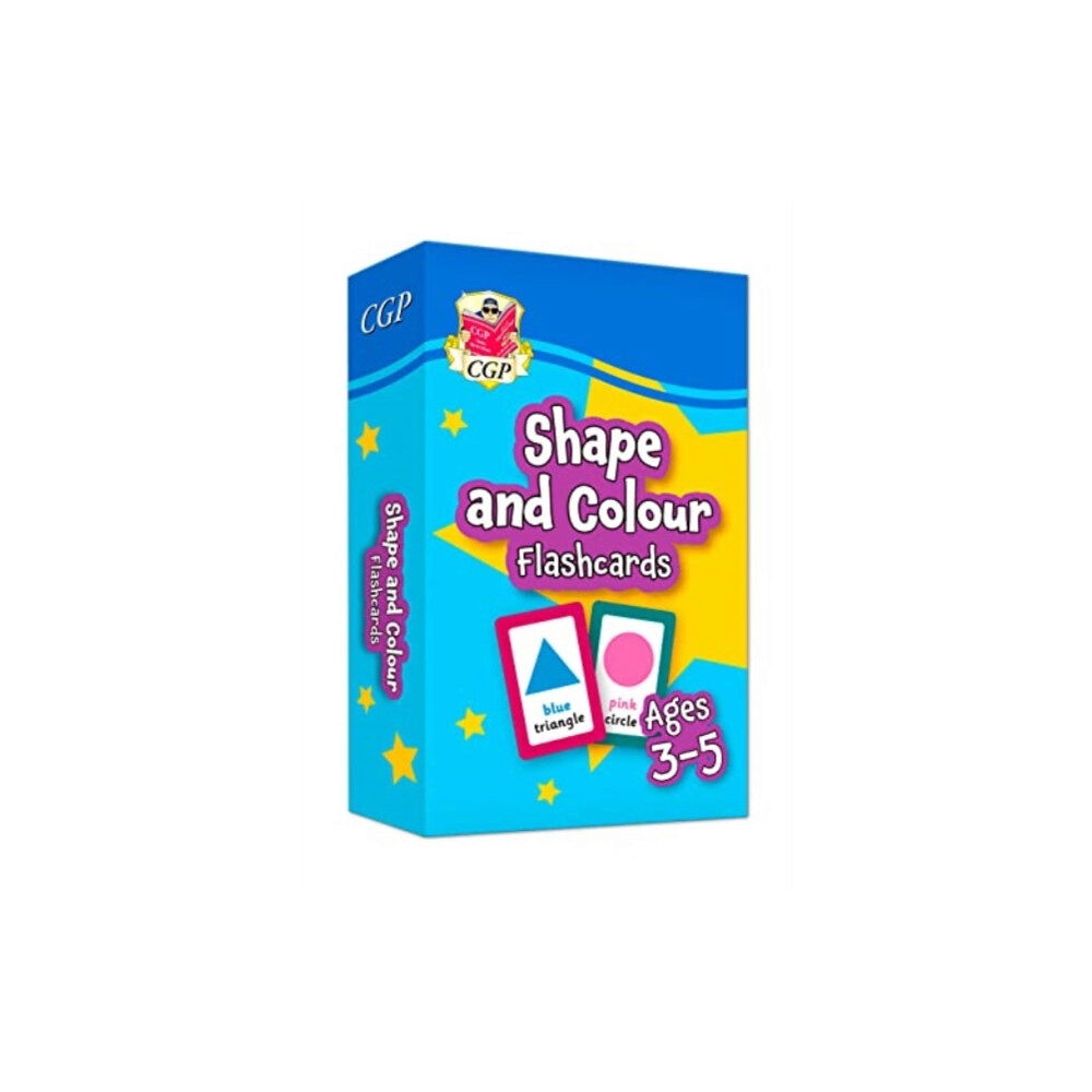 Coordination Group Publications Ltd (CGP) Shape & Colour Flashcards for Ages 3-5 (inbunden, eng)