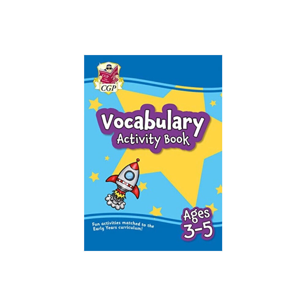 Coordination Group Publications Ltd (CGP) Vocabulary Activity Book for Ages 3-5 (häftad, eng)