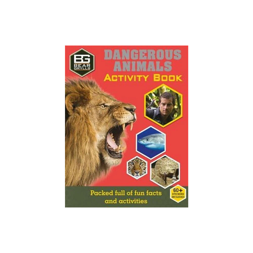 Bonnier Zaffre Bear Grylls Sticker Activity: Dangerous Animals (häftad, eng)