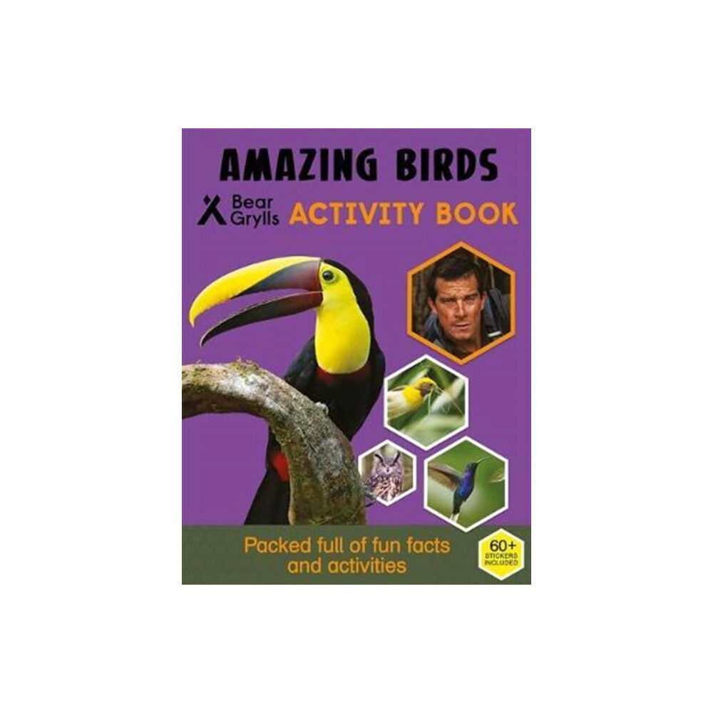 Bonnier Zaffre Bear Grylls Sticker Activity: Amazing Birds (häftad, eng)