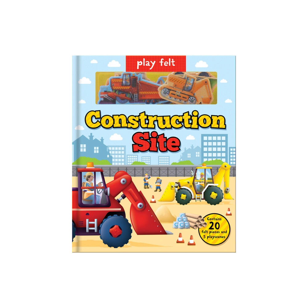 Gemini Books Group Ltd Play Felt Construction Site - Activity Book (bok, board book, eng)