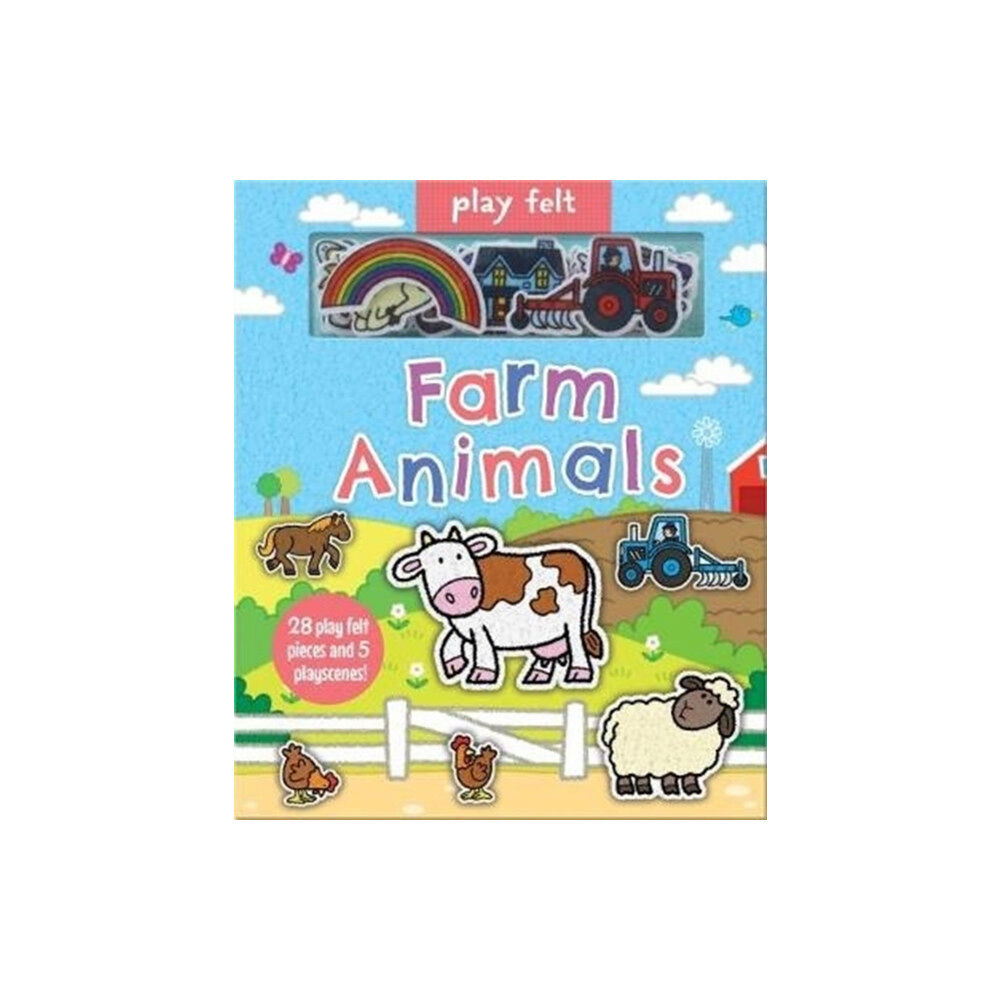 Gemini Books Group Ltd Play Felt Farm Animals - Activity Book (bok, board book, eng)