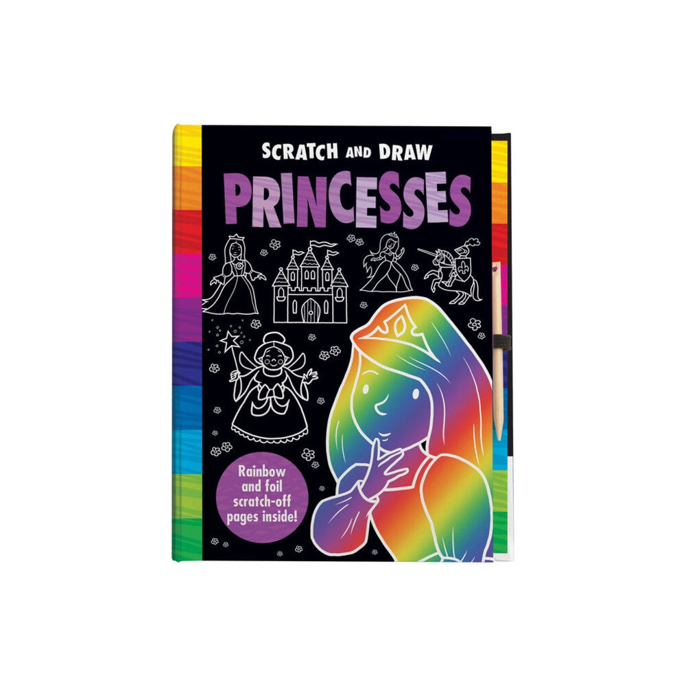 Gemini Books Group Ltd Scratch & Draw Princess - Scratch Art Activity Book (inbunden, eng)