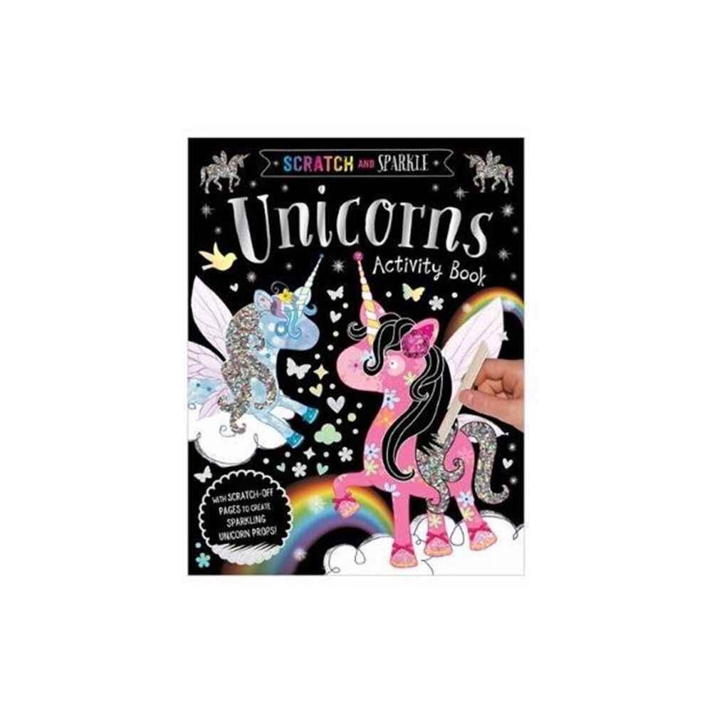 MAKE BELIEVE IDEAS Scratch and Sparkle Unicorns Activity Book (häftad, eng)