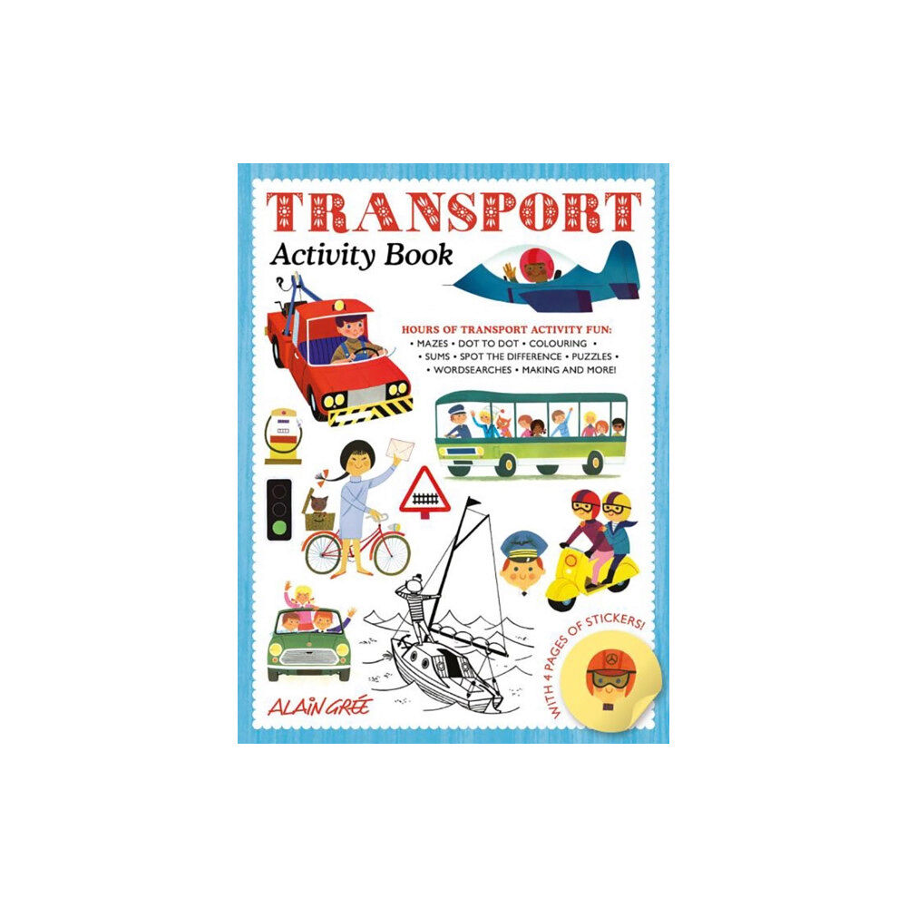 Button Books Transport Activity Book (häftad, eng)