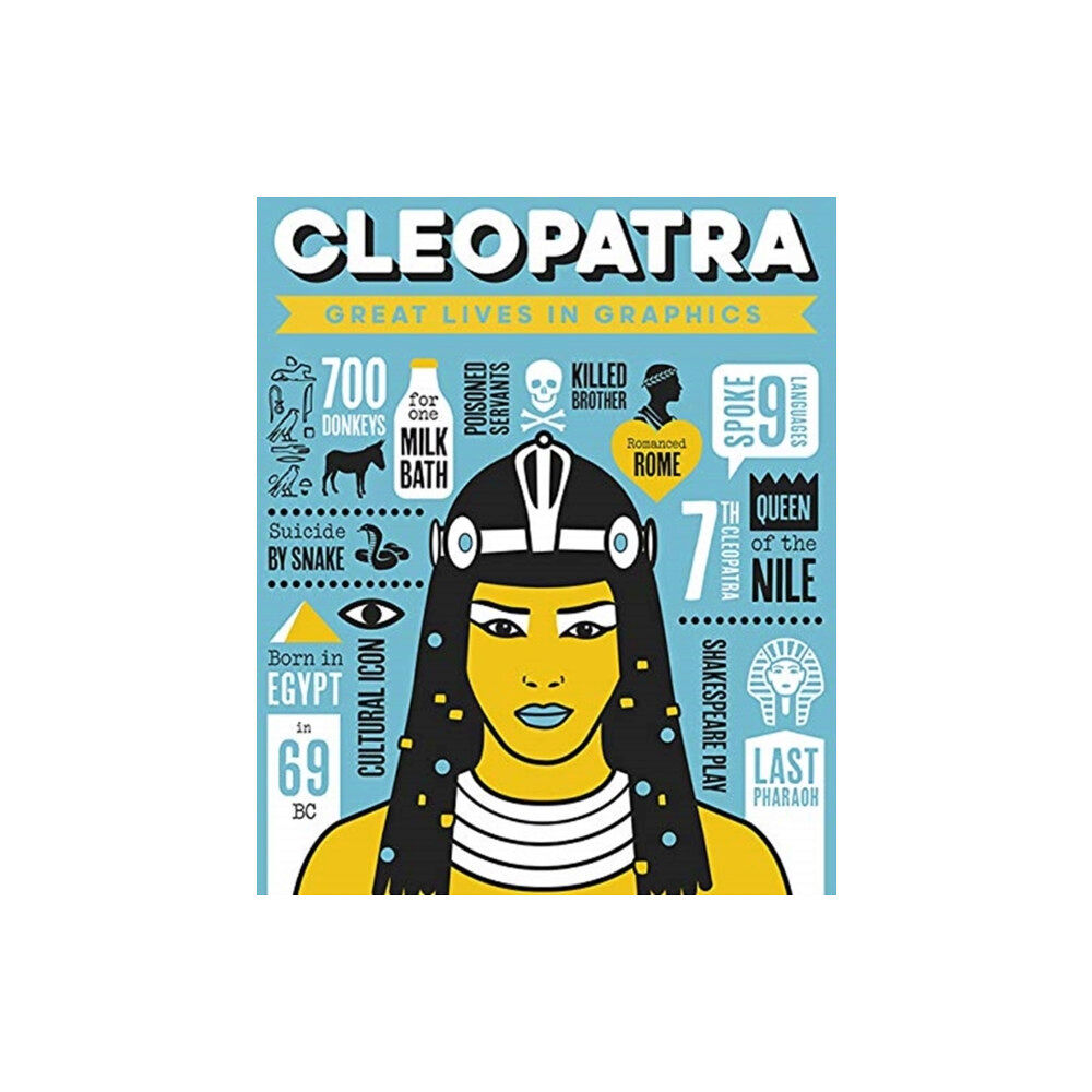 Button Books Great Lives in Graphics: Cleopatra (inbunden, eng)