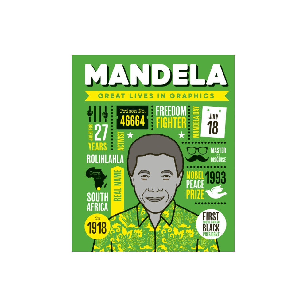 Button Books Great Lives in Graphics: Mandela (inbunden, eng)