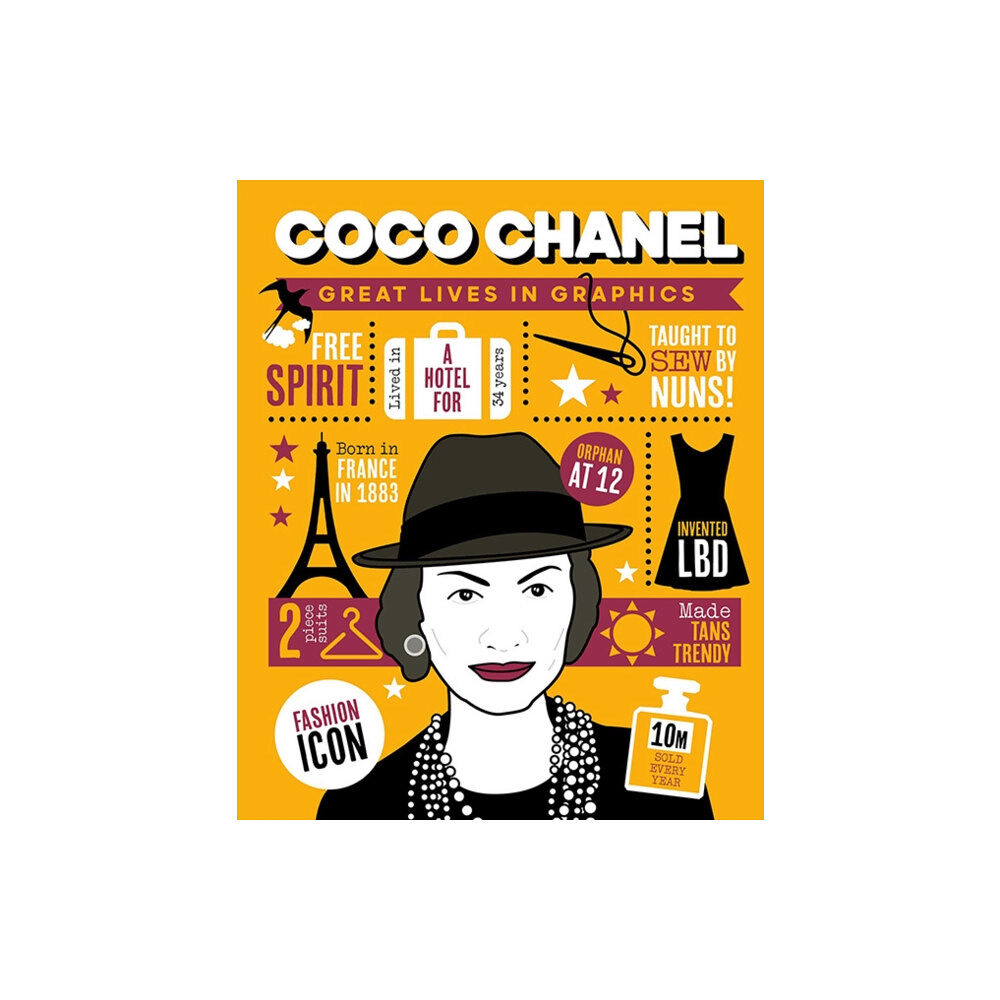 Button Books Great Lives in Graphics: Coco Chanel (inbunden, eng)