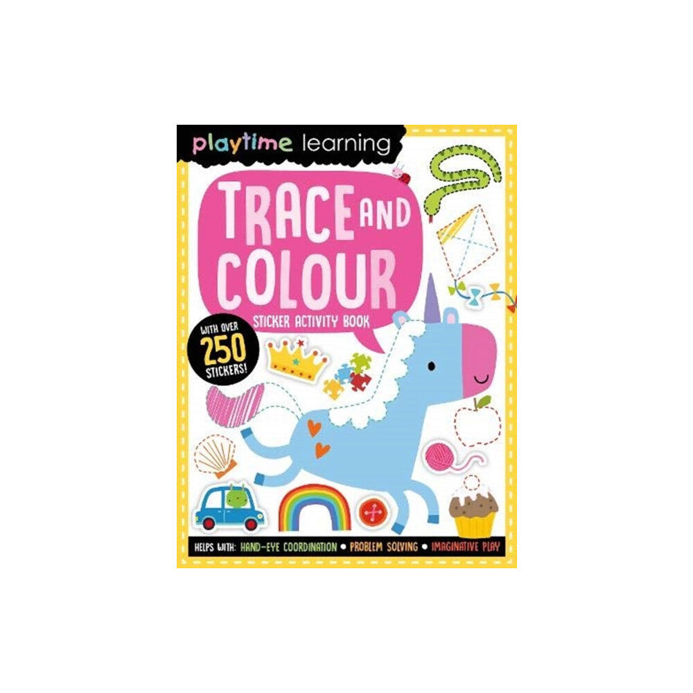 MAKE BELIEVE IDEAS Playtime Learning Trace and Colour (häftad, eng)