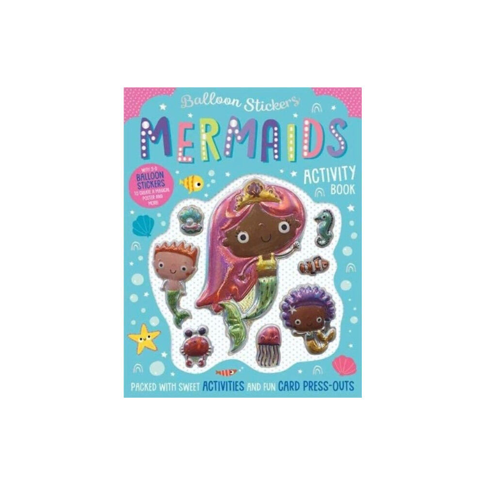 MAKE BELIEVE IDEAS Balloon Stickers Mermaids Activity Book (häftad, eng)