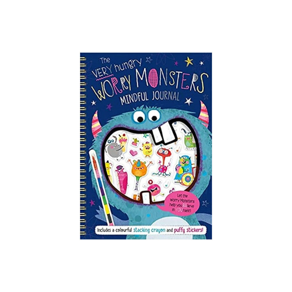 MAKE BELIEVE IDEAS The Very Hungry Worry Monsters Mindful Journal (inbunden, eng)