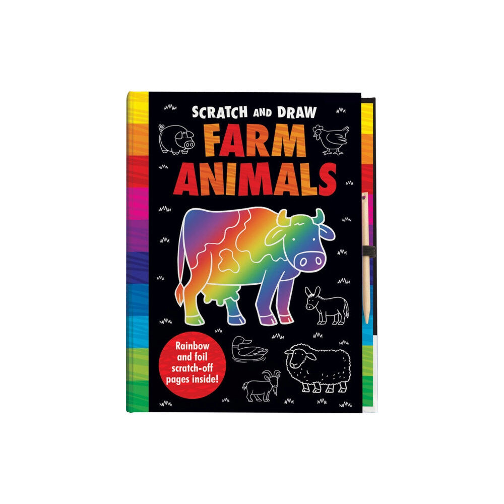 Gemini Books Group Ltd Scratch and Draw Farm Animals - Scratch Art Activity Book (inbunden, eng)