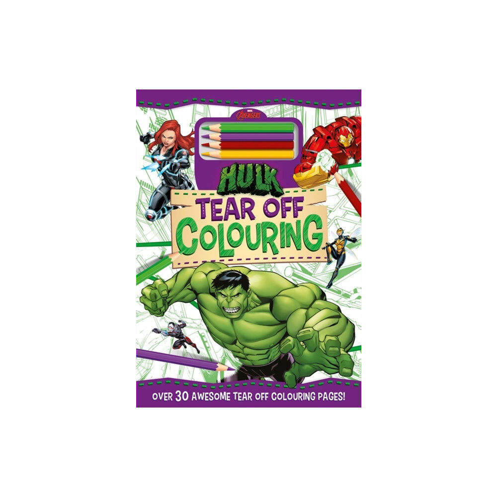 Bonnier Books Ltd Marvel Avengers Hulk: Tear Off Colouring (häftad, eng)