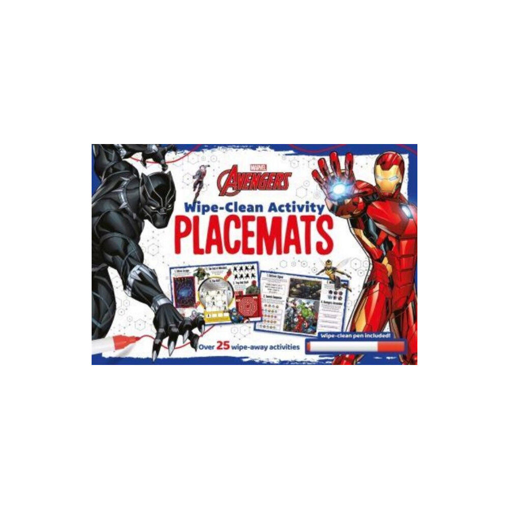 Bonnier Books Ltd Marvel Avengers: Wipe-clean Activity Placemats (häftad, eng)