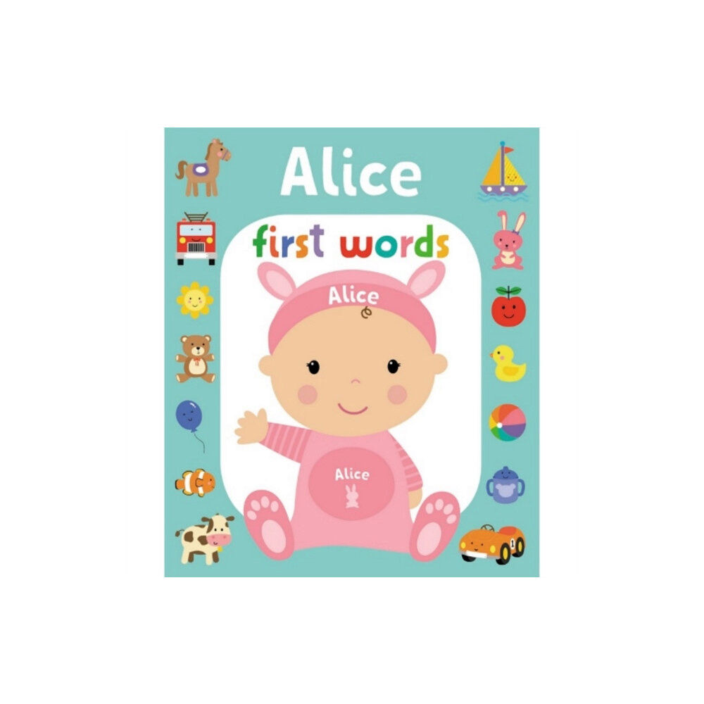 Gardners Personalisation First Words Alice (bok, board book, eng)