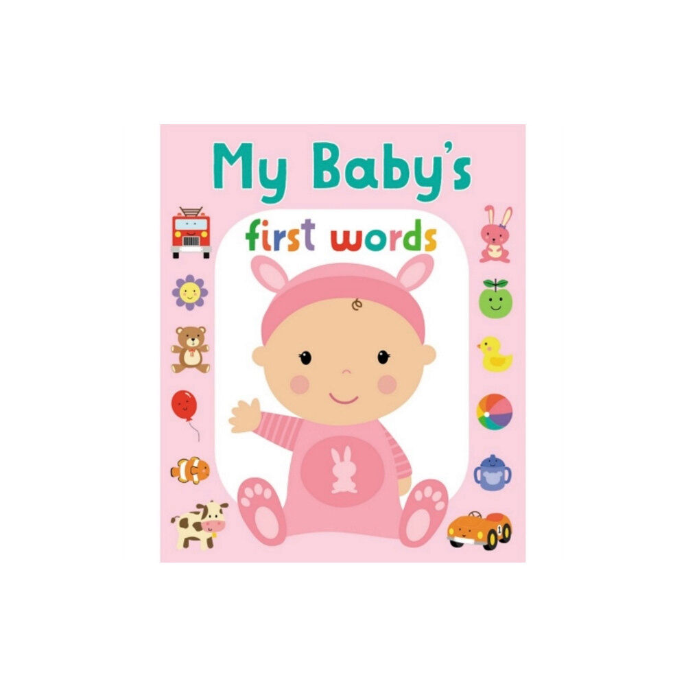 Gardners Personalisation First Words Girl (bok, board book, eng)