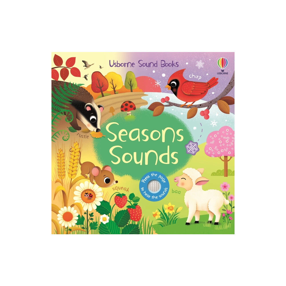 Usborne Publishing Ltd Seasons Sounds (bok, board book, eng)