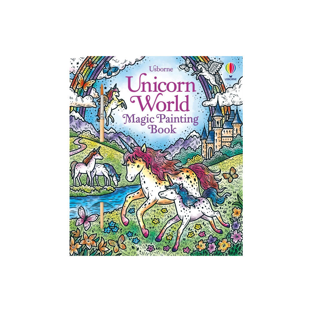 Usborne Publishing Ltd Unicorn World Magic Painting Book (häftad, eng)