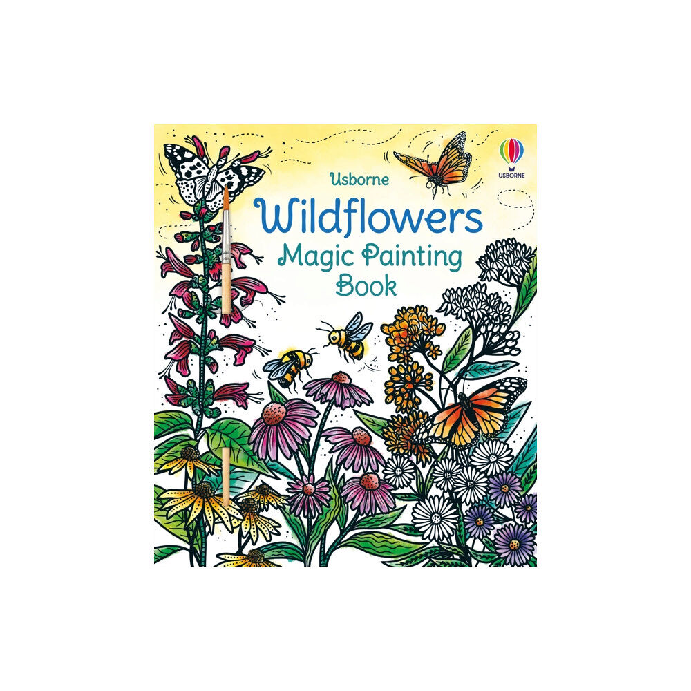 Usborne Publishing Ltd Wildflowers Magic Painting Book (häftad, eng)