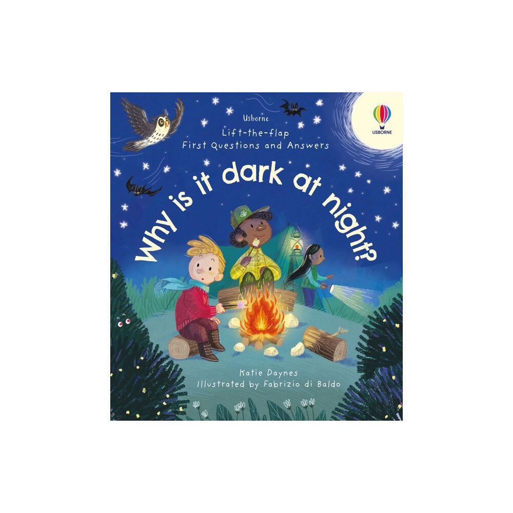 Usborne Publishing Ltd First Questions & Answers: Why is it dark at night? (bok, board book, eng)