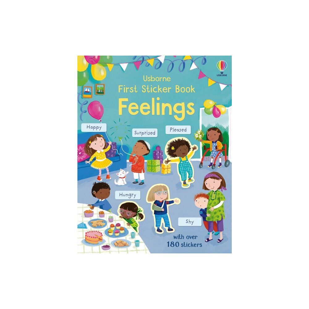 Usborne Publishing Ltd First Sticker Book Feelings (häftad, eng)