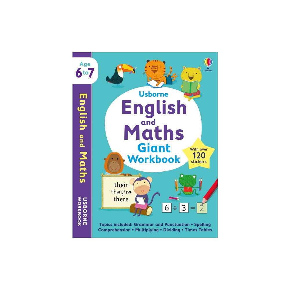 Usborne Publishing Ltd Usborne English and Maths Giant Workbook 6-7 (häftad, eng)