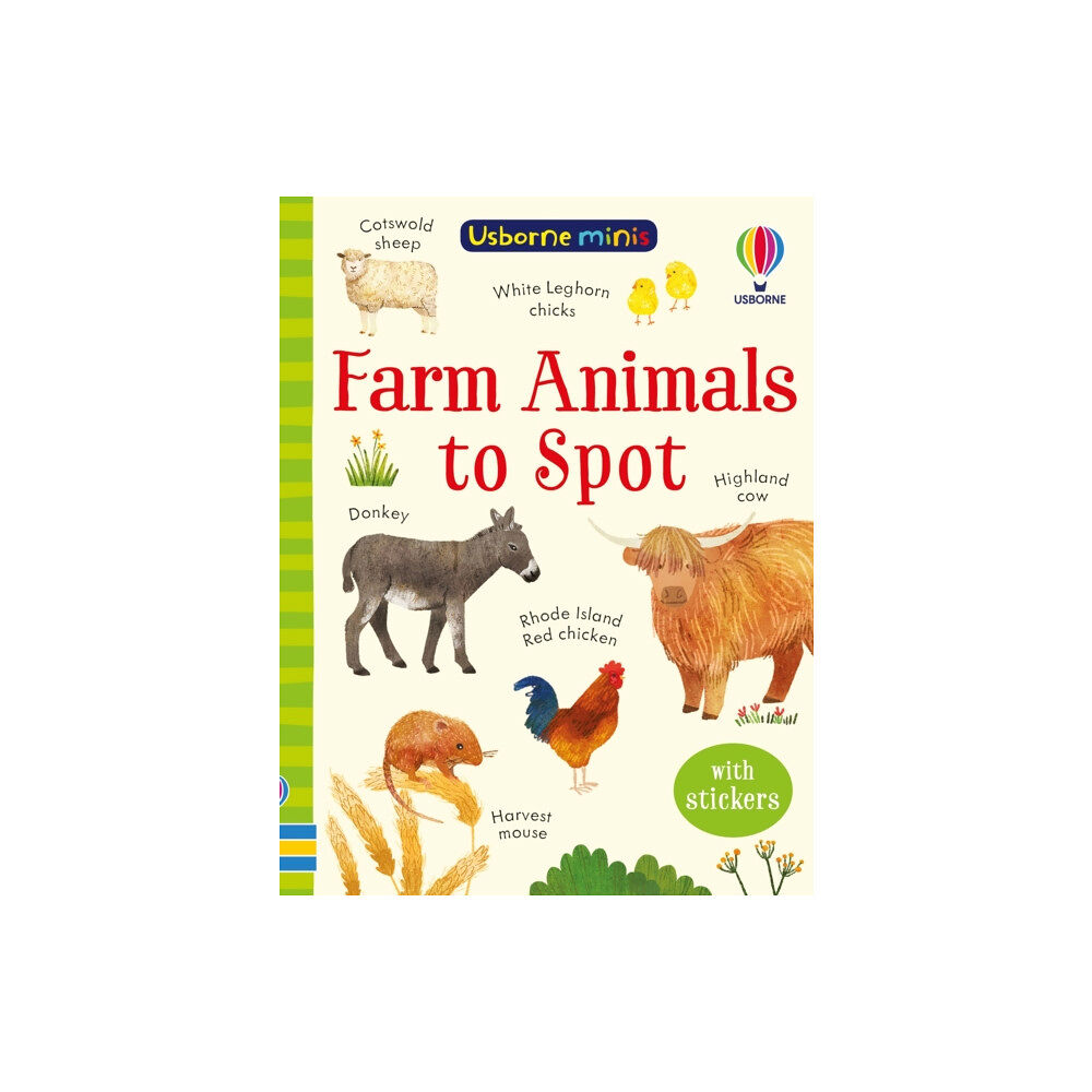 Usborne Publishing Ltd Farm Animals to Spot (häftad, eng)