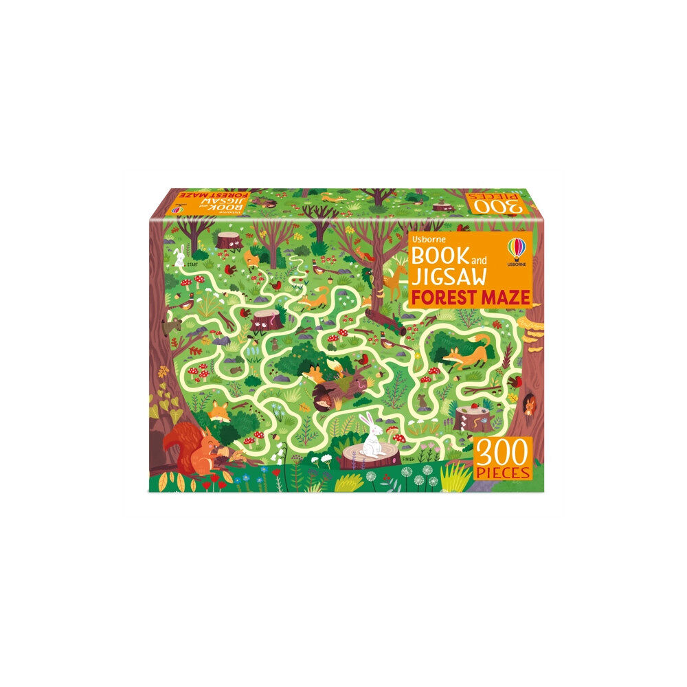 Usborne Publishing Ltd Usborne Book and Jigsaw Forest Maze (häftad, eng)