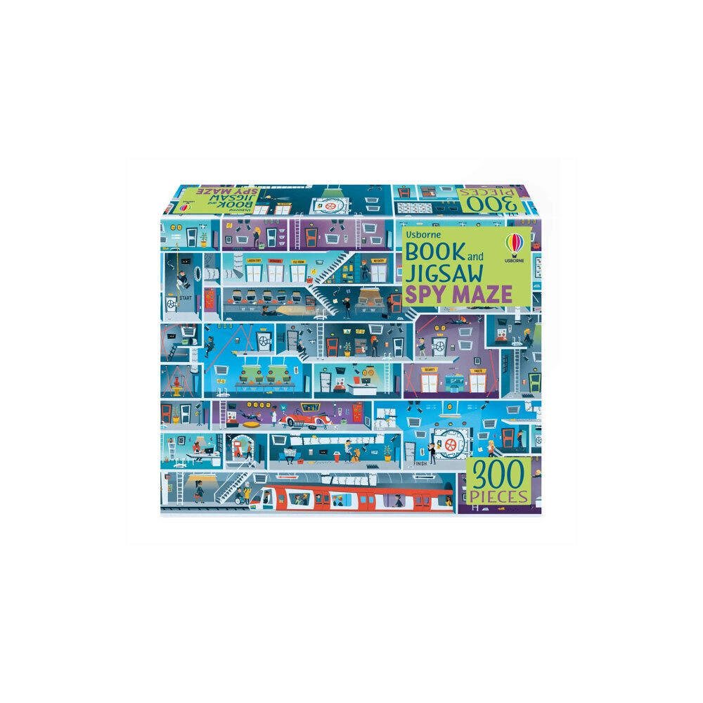 Usborne Publishing Ltd Usborne Book and Jigsaw Spy Maze (häftad, eng)