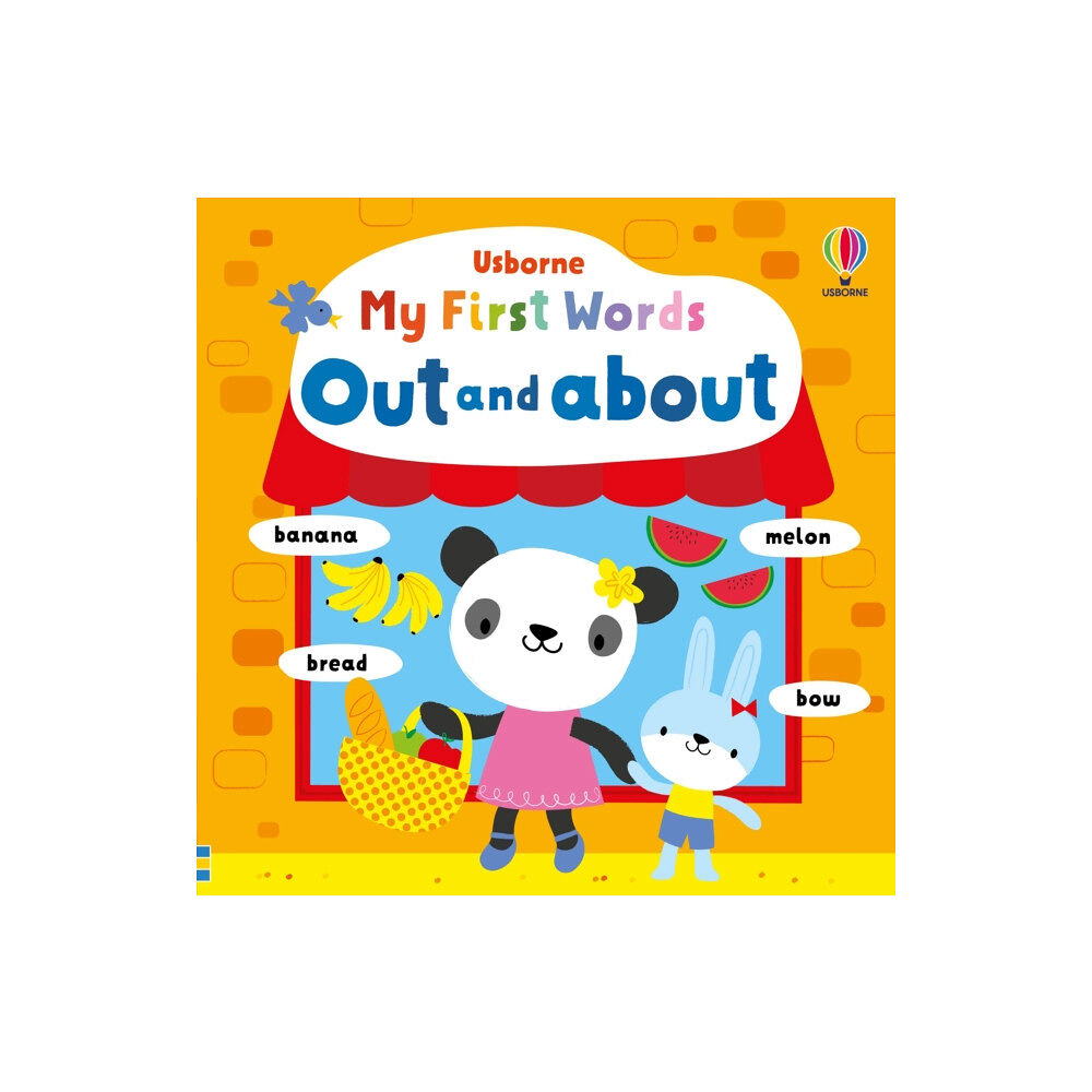 Usborne Publishing Ltd My First Words Out and About (bok, board book, eng)