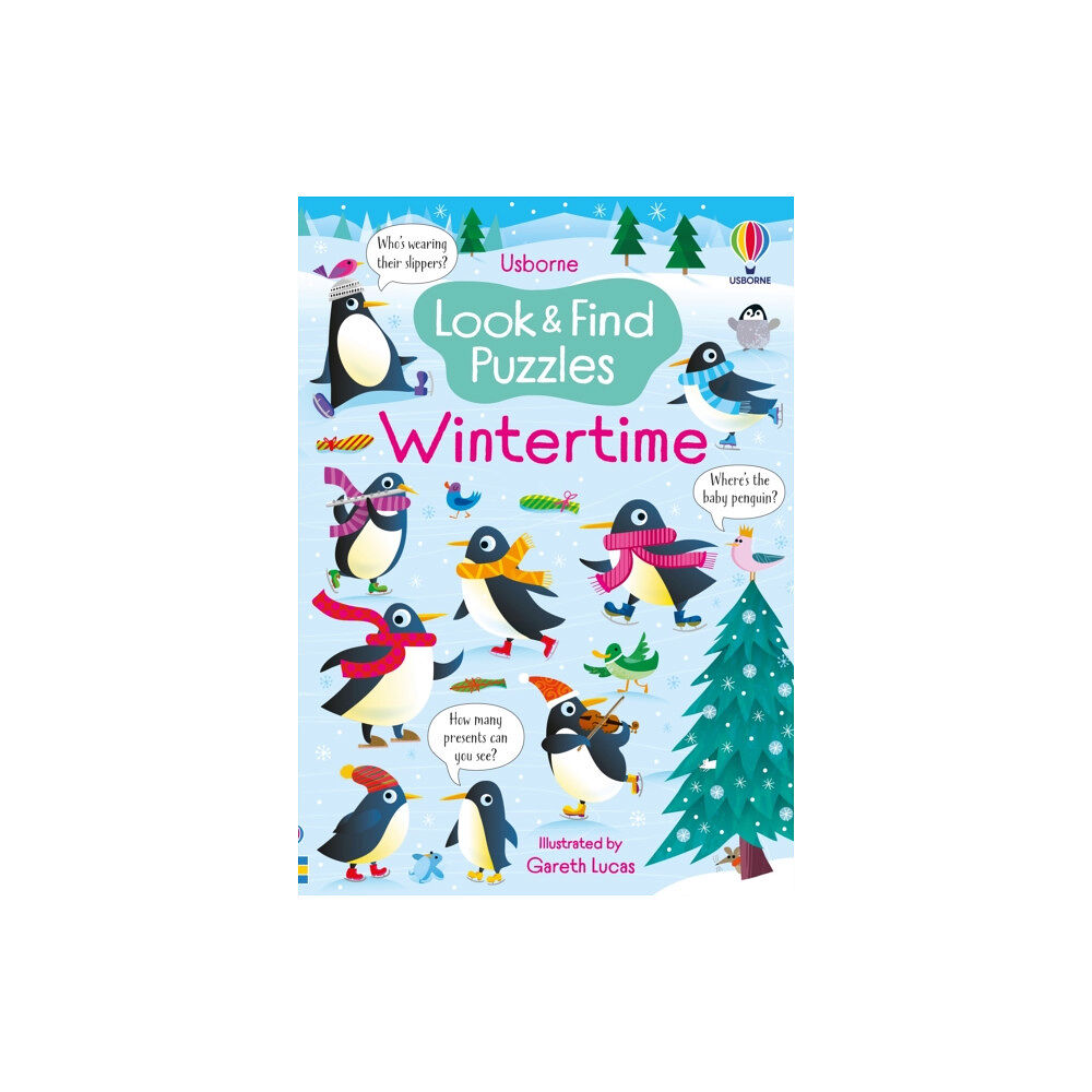 Usborne Publishing Ltd Look and Find Puzzles Wintertime (häftad, eng)