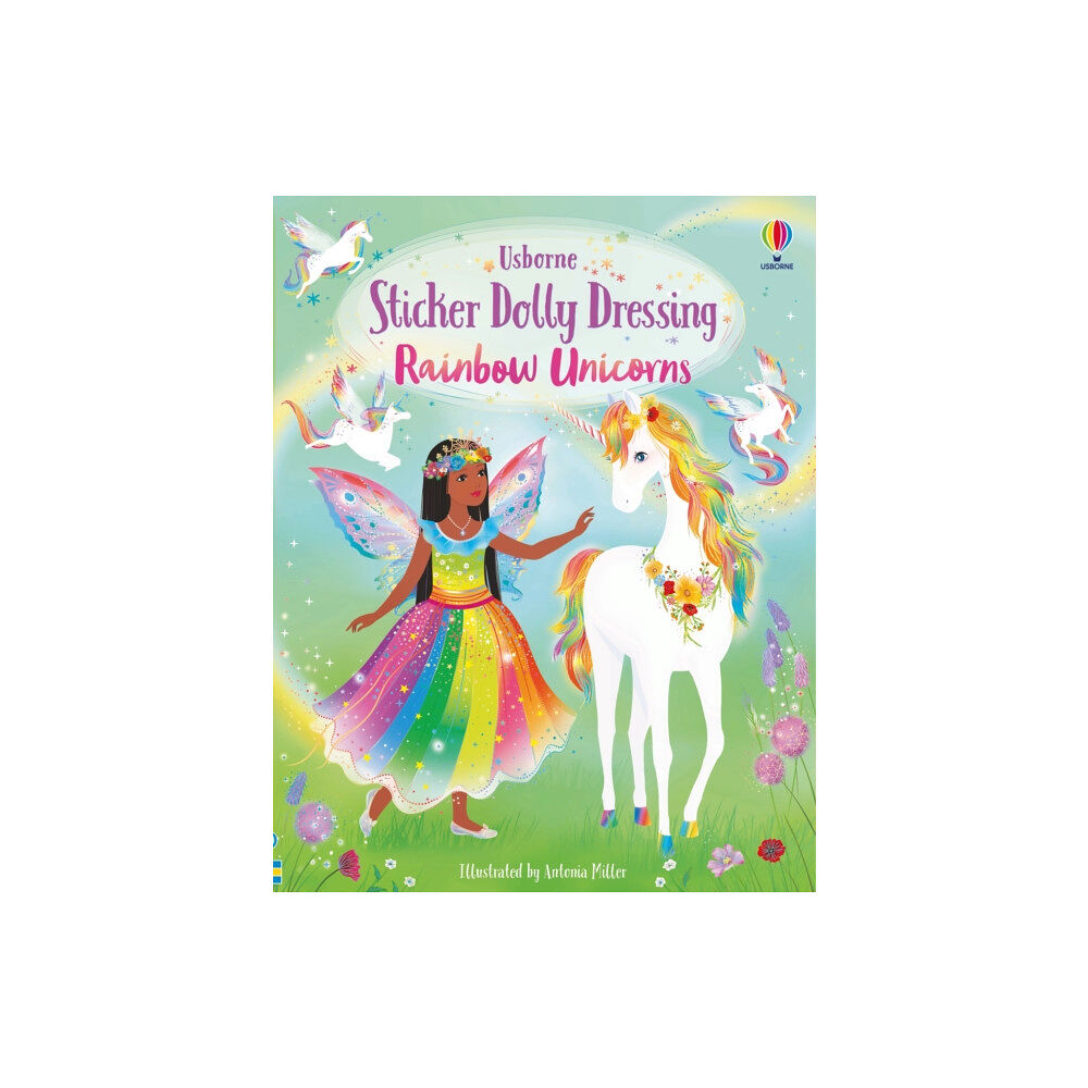 Usborne Publishing Ltd Sticker Dolly Dressing Rainbow Unicorns (häftad, eng)