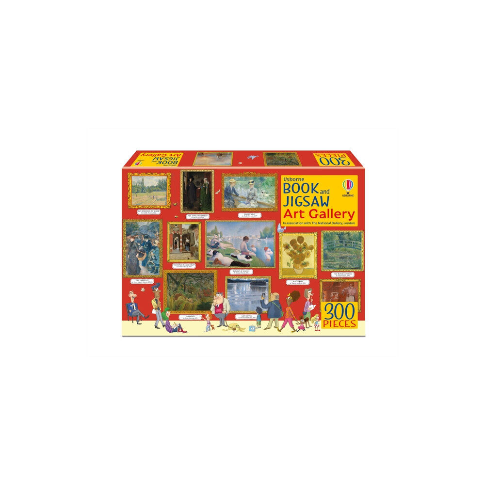 Usborne Publishing Ltd Book and Jigsaw Art Gallery (häftad, eng)