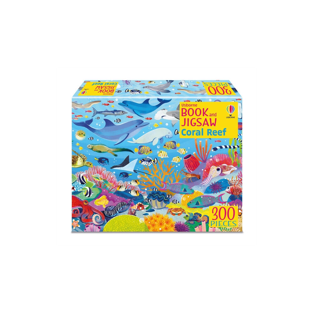 Usborne Publishing Ltd Usborne Book and Jigsaw Coral Reef (häftad, eng)