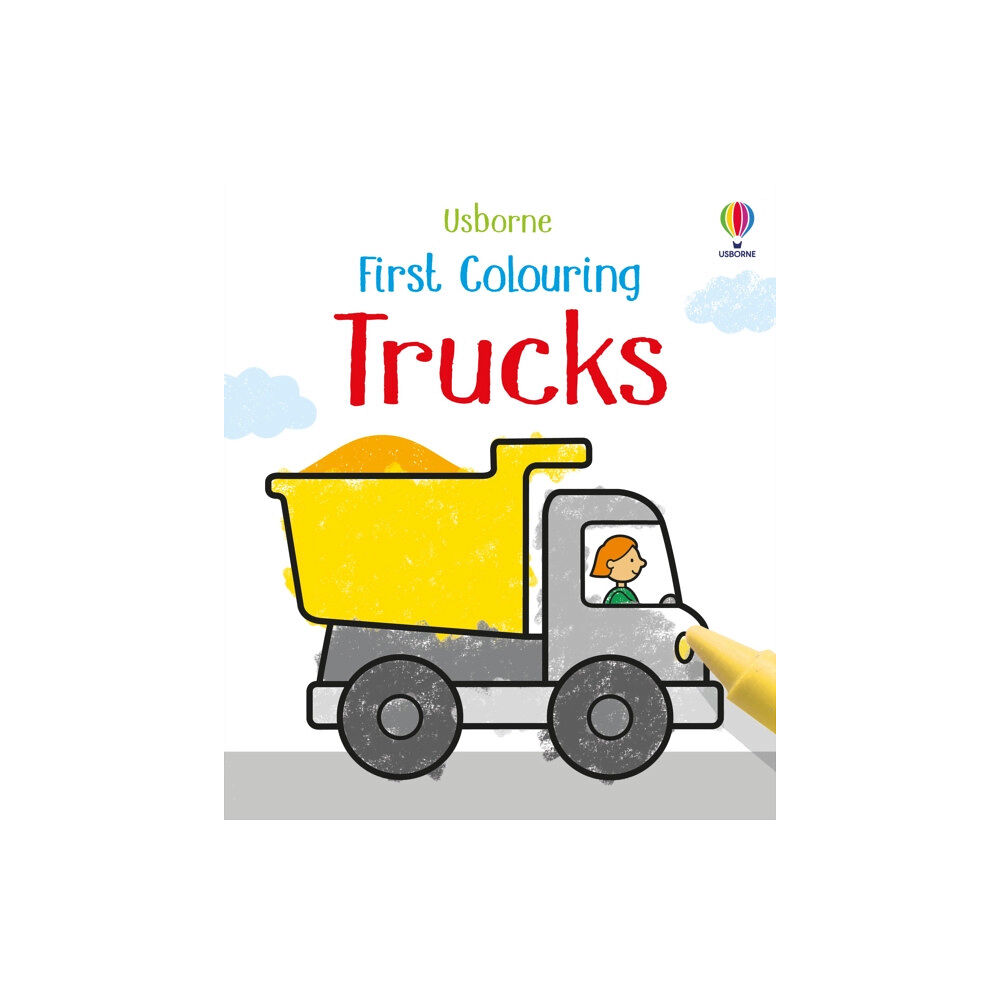 Usborne Publishing Ltd First Colouring Trucks (häftad, eng)