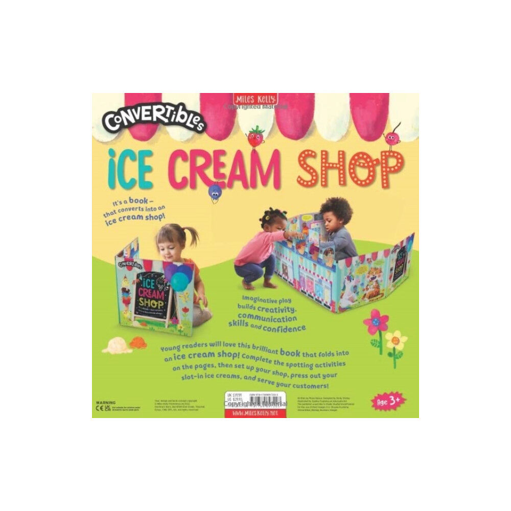 Miles Kelly Publishing Ltd Convertible Ice Cream Shop (bok, board book, eng)